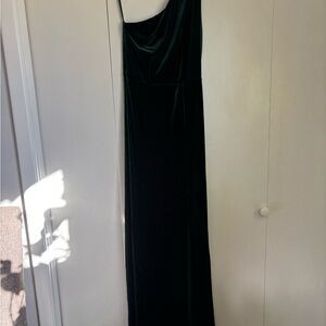 Birdy Grey Green Velvet Dress